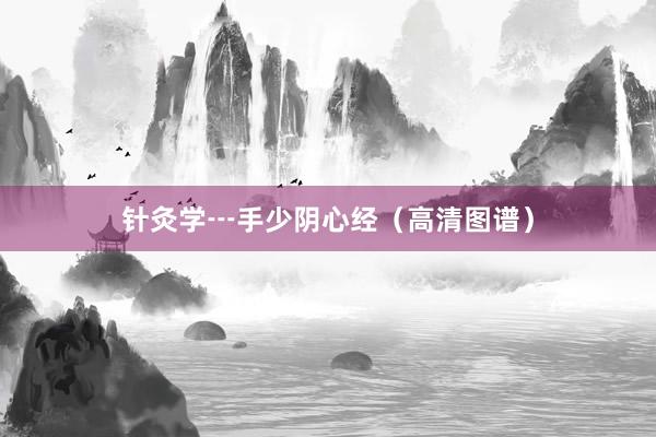 针灸学┅手少阴心经（高清图谱）