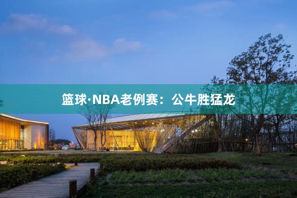 篮球·NBA老例赛：公牛胜猛龙